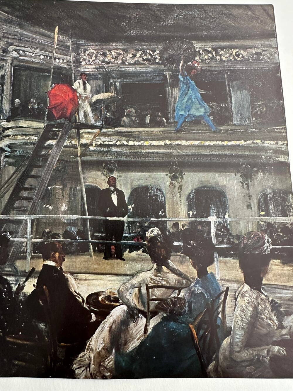 Hammerstein's Roof Garden The Miner Painting Art Print Frameable ~ 260505-WH 292